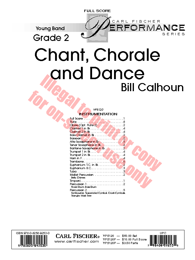 Chant Chorale and Dance